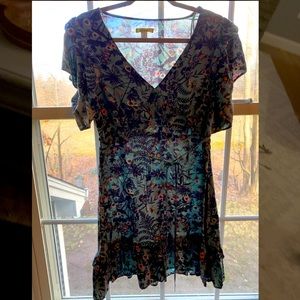 Casual floral summer dress